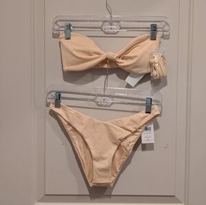 RVCA Peach Cream Bikini Set XS/S